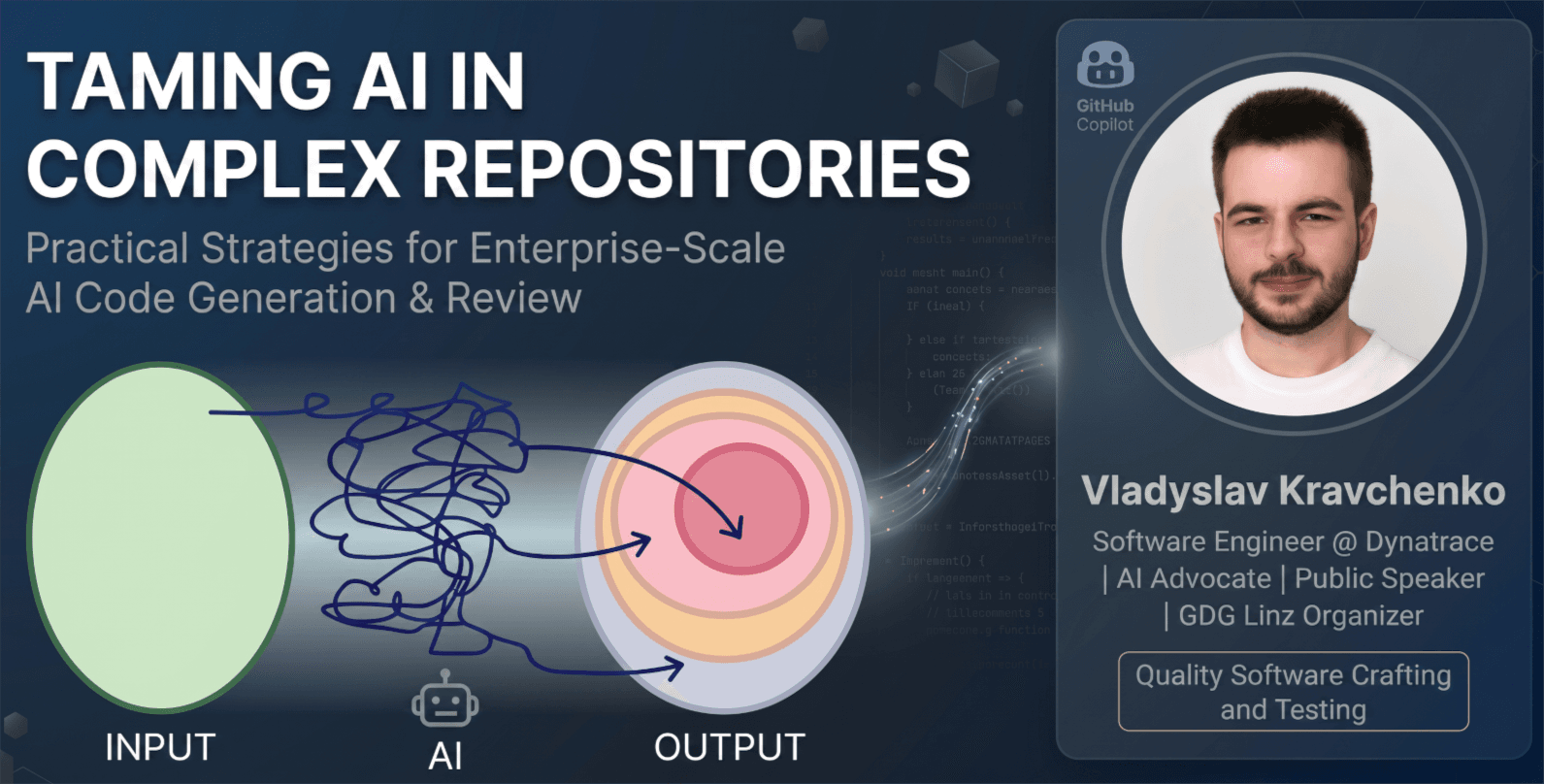 Code Generation and Review with AI in Complex Repositories